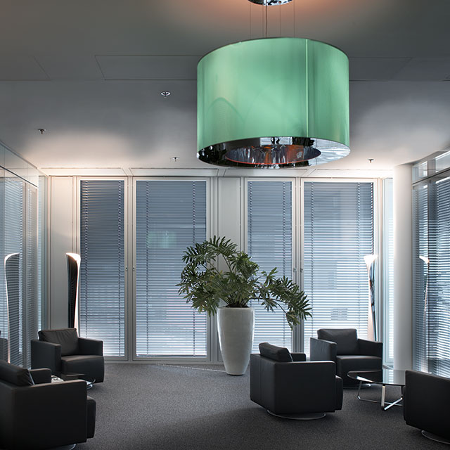 Interiorfotografie Fabian Aurel Hild für Artemide bei cbre in Frankfurt