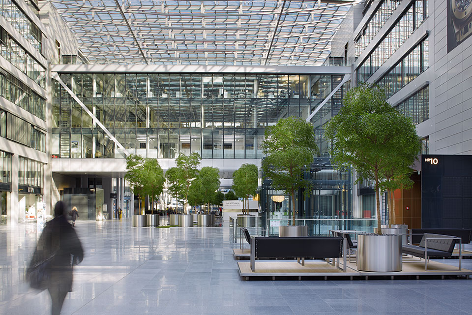 Interiorfotografie Fabian Aurel Hild für Hydroflora im Squaire im Flughafen Frankfurt