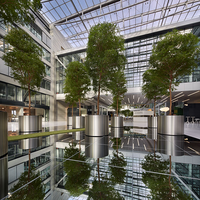 Interiorfotografie Fabian Aurel Hild für Hydroflora im Squaire im Flughafen Frankfurt