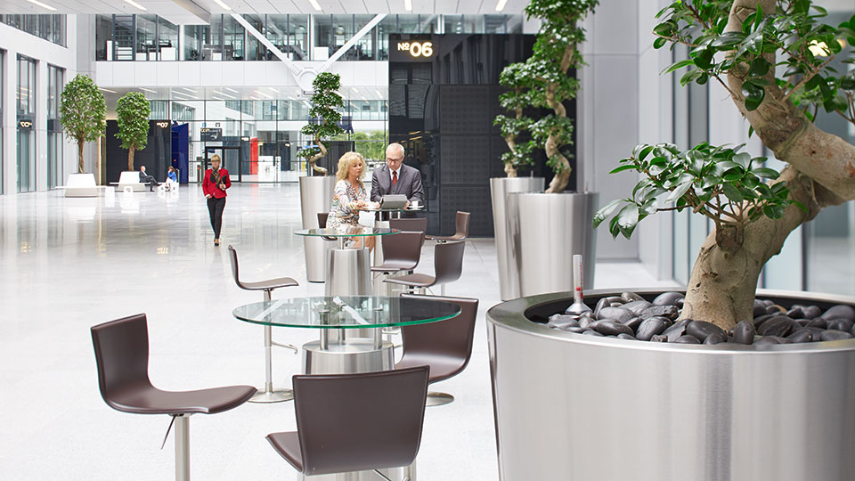 Interiorfotografie Fabian Aurel Hild für Hydroflora im Squaire im Flughafen Frankfurt