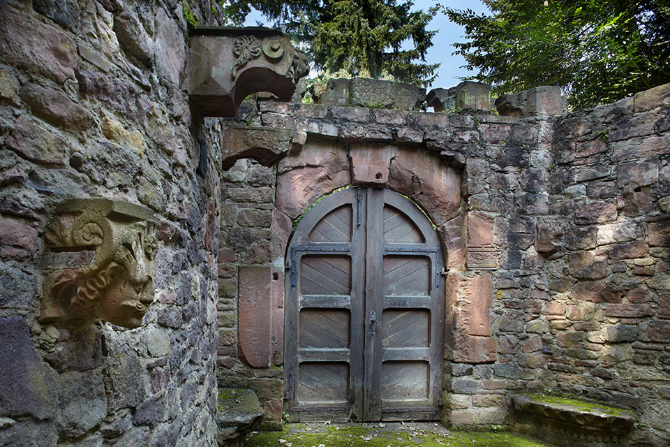 Architekturfotografie Fabian Aurel Hild privater Kunstgarten in Frankfurt