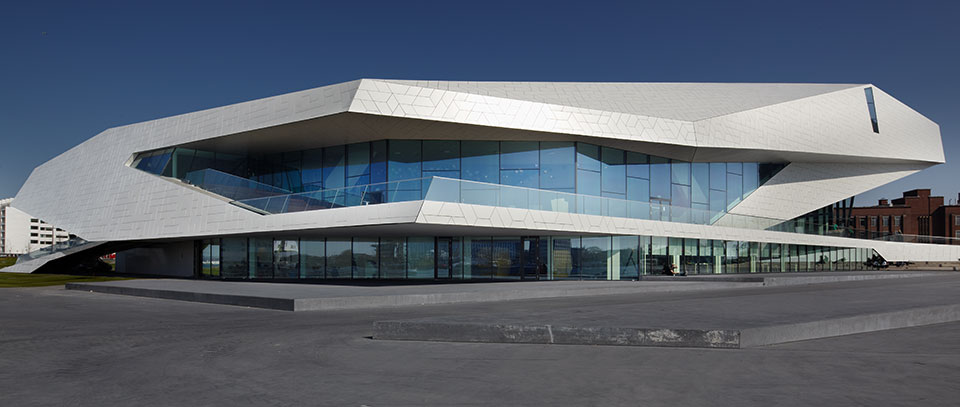 Architekturfotografie Fabian Aurel Hild für Schleifenbaum im Eye Filmmuseum in Amsterdam