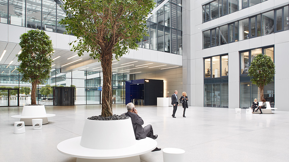 Interiorfotografie Fabian Aurel Hild für Hydroflora im Squaire im Flughafen Frankfurt